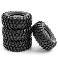 thumbnail image 2 of Neumático Irfora Neumáticos de goma RC Crawler, neumáticos de coche RC con llantas de repuesto para 1/10 Traxxas TRX-4 Axial SCX10 90046 90047 CC10 RC Car Irfora Neumático, 2 of 6