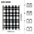 thumbnail image 4 of joogoo Spiral Journal Notebook Black Checkered Pattern College Ruled Notebooks 8.3" x 5.7" 2 PCs, 4 of 8