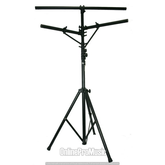 MR DJ LS360 heavy-duty, dependable stand with three-bar versatility Light Stand