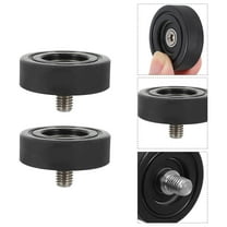 GOOHOCHY  40 Mm Plastic Bearings with Screws Pulley Deep Groove Rail Rolling
