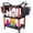 Red B With 2pcs Bucket, variant on Leavader 3 Tier Rolling Tool Cart on Wheels Heavy Duty Utility Cart with Pegboard for Garage Workshop Warehouse Repair Shop,Blue