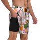 thumbnail image 2 of Balery Cartoon Halloween Bañador para hombre, shorts de playa de secado rápido con entrepierna y forro de compresión-X-Large, 2 of 6