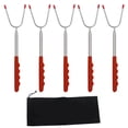 thumbnail image 7 of 5pcs Premium Stainless Steel BBQ Fork Telescopic Design 115cm Length U-shaped, 7 of 7