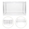 thumbnail image 2 of Transparent Dust-proof Bookshelf Book Storage Box Stackable Bookshelf for Home, 2 of 8