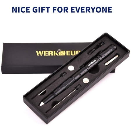 Tactical Pen (10-in-1)  Gifts for Men  Cool & Unique Anniversary Birthday Gifts for Boyfriend Him Husband Dad  Fun Gadget Mens Gifts Ideas  Gift Box