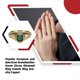 thumbnail image 4 of Qarigey Anillo de Metal brillante, joyería de mano DIY, fiesta, vacaciones, moda, pareja elegante, ropa, decoración de nudillos Ropa, zapatos y accesorios Miscelánea Talla 6 Qarigey AP017300-01, 4 of 6
