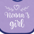 thumbnail image 4 of Inktastic Nonna Girl Granddaughter Girls Baby Bib, 4 of 4