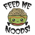 thumbnail image 2 of Junior's Maruchan Feed Me Noods Graphic Tee White Large, 2 of 3