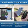 thumbnail image 5 of TIDRADIO TD-M11 Walkie Talkies Waterproof IP67 Long Range FRS Two-Way Radios, Frequency Copy, VOX, NOAA Emergency Weather Radio for Camping Hunting Gear, Black- 4 Pack, 5 of 9