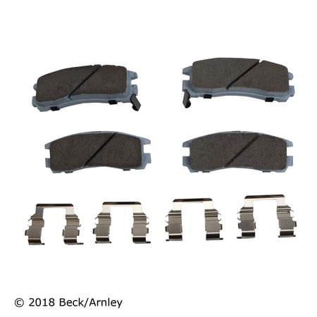 BeckArnley 085-6341 Premium Asm Pads W / Hardware