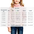 thumbnail image 3 of BLVB Girls Thermal Turtleneck Shirts Long Sleeve Fleece Undershirt Toddler Kids Winter Warm Base Layer Tops(Pink,9-10Years), 3 of 6