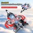 thumbnail image 2 of Radio Control Airplanes,Foam RC Airplane Jet , Remote Control Airplanes ,With 2 Batteries, RC Planes for Kids Adults 8-16, 360° Flip Fighter Jet Toys, Stunt Roll, Airplane drone for kids Toy Gifts, 2 of 7