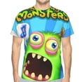 thumbnail image 6 of My Singing Monsters Men's Short-Sleeve T-Shirt Summer Casual Tee Top Breathable Crewneck T-Shirt 3x-Large, 6 of 7