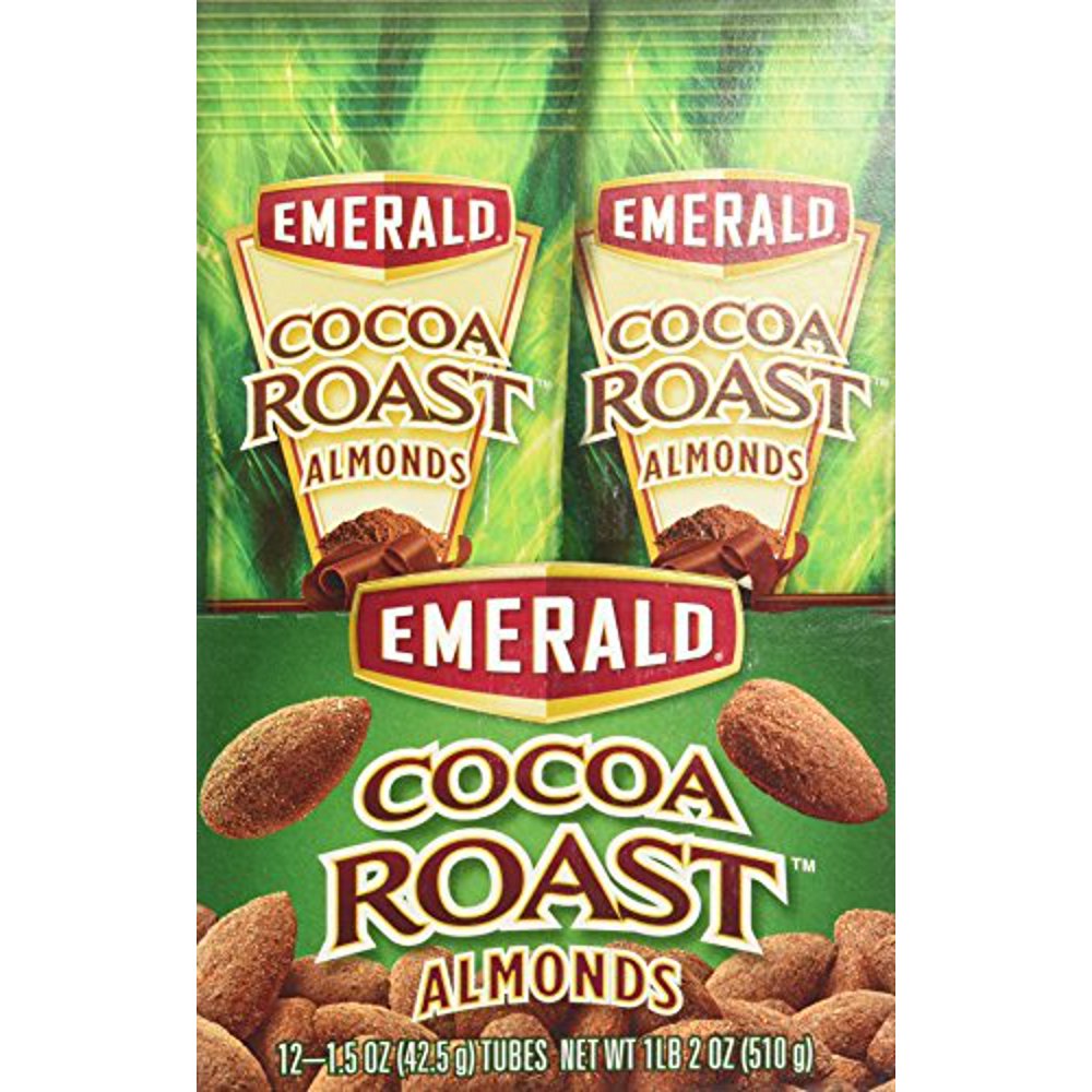 Emerald Cocoa Roasted Almonds, 12Count