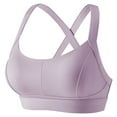 thumbnail image 4 of Wdgfv Sports Bra for Women High Support,Molded Cup High Impact Sports Bras with Sewn in Pads Grey XXL, 4 of 4