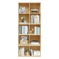 thumbnail image 4 of 10 Cube Solid Wood Shelves, Wooden Shelf Bookcase,  Floor Standing Bookshelf 150*30*60cm Used In Living Rooms, Bedrooms, Kitchens, 4 of 16