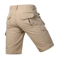 thumbnail image 6 of Mens Cargo Shorts Multi-Pocket Tactical Work Shorts 9" Inseam Regular Fit Short Pants Above Knee Length Belt Loops for Hiking Camping, 6 of 7
