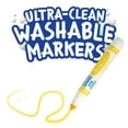 thumbnail image 3 of Crayola Ultra Clean Washable Markers Classroom, 12 Packs, 10 Assorted Colors, 120 Pieces, 3 of 11