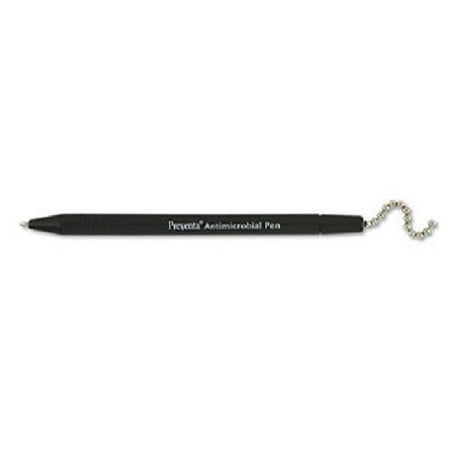 PM Company Snap-on Refill Pen for Preventa Standard Counter Pen, Medium Point, Black Ink (05058)