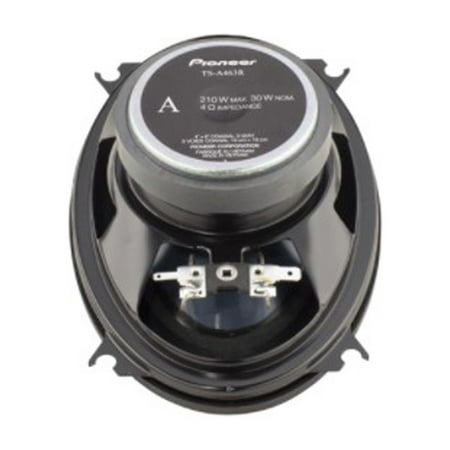 Pioneer - 4" x 6" - 3-way , 210 W Max Power, IMPP cone, 11mm Tweeter and 1-5/8" Midrange - Coaxial Speakers (pair) - BLUE