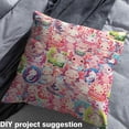 thumbnail image 2 of Castle Fairy Pink Axolotl Fabric by the Yard 1 Yard,Cartoon Animal Home Decor Fabric by the Yard,Sea Salamander Room Decor Fabric by the Yard,Microfiber Children Bedroom Decor, 2 of 6