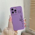 thumbnail image 1 of Nombre personalizado para iPhone 11 funda 14 13 Pro Max 12 Mini 11 8 Plus funda de silicona de lujo para iPhone 13 funda 6 6S 7 8 X XS XR SE 2020 Tan Jianjun unisex, 1 of 2