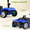 thumbnail image 5 of QEASET 4 Wheel Mobility Scooter,Mobility Scooter for Adults, Senior, Electric Powered Chargeable Device for Travel, 5 of 8