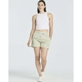 thumbnail image 6 of Real Essentials 3 Pack: Women’s Cotton French Terry Shorts Pockets - Casual Athletic Lounge (Available In Plus), 6 of 6