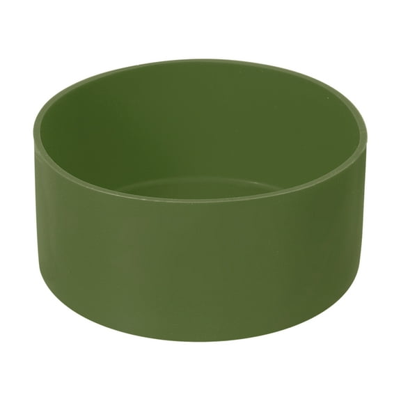 Uxcell 1pcs 9cm Protective Silicone Boot Sleeve for 32-40 oz, Bottle Bottom Anti-Slip Sleeve Cover, Army Green