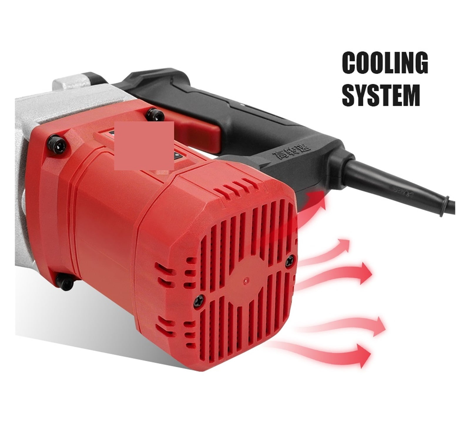 KM-300 In-line Electric Power Cable Crimping Tool, 10-300mm² Copper/Aluminum Terminal Crimping 2200W Power