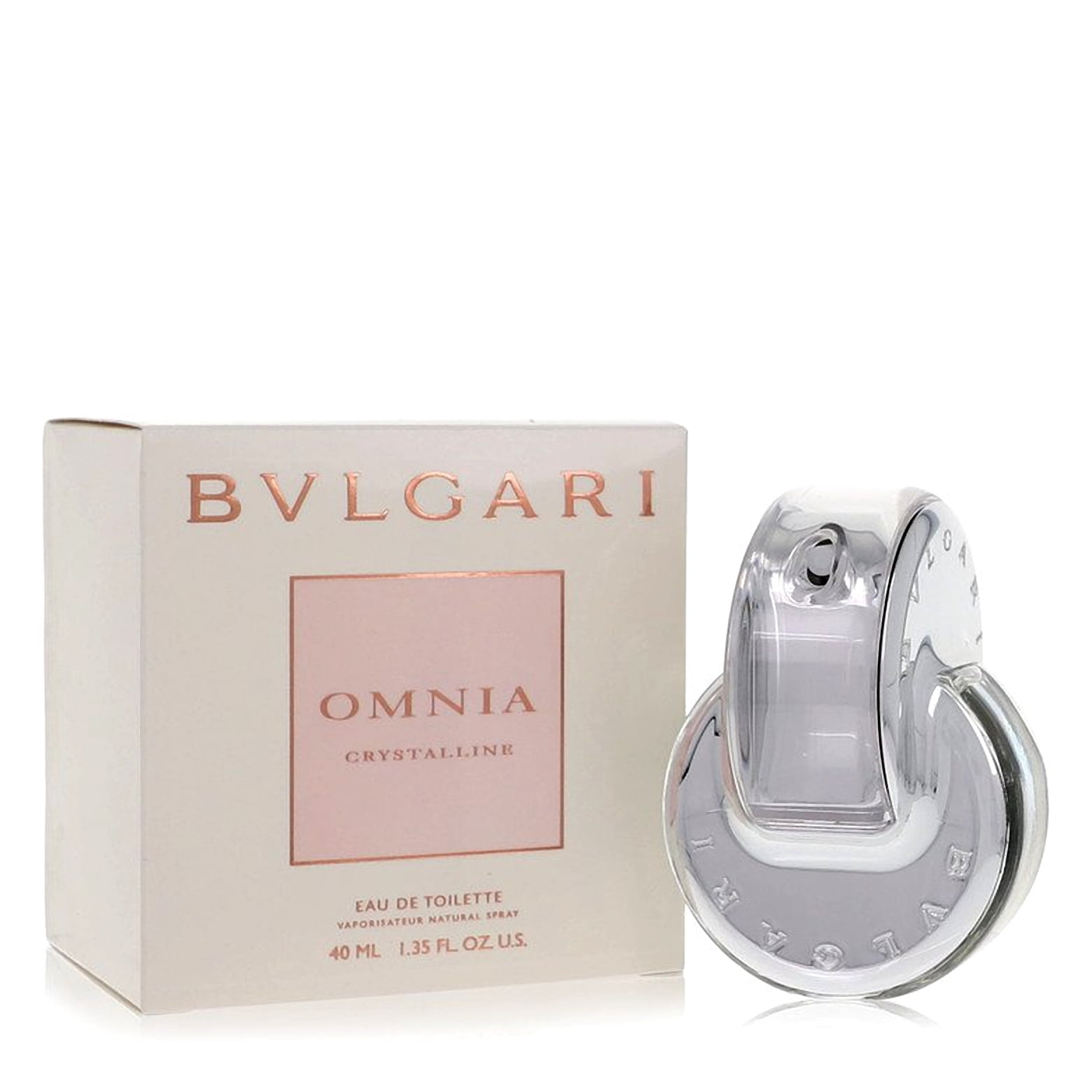 Bulgari Omnia Crystalline Eau de Toilette, Perfume for Women, 1.3