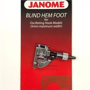 Janome Adjustable Blind Hem Foot G for Front Loading Sewing Machines