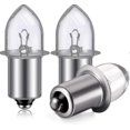 thumbnail image 1 of Krypton Replacement Bulb Bayonet Base for 3D/4D Flashlights, 6-Volt 0.75A, 3-Pack, 1 of 5