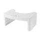 thumbnail image 2 of Taburete de inodoro Cevemin, taburete para hacer caca en cuclillas, taburete de baño con escalones, taburete de ayuda para el inodoro, apto para todos los inodoros, desmontable y apilable., 2 of 8