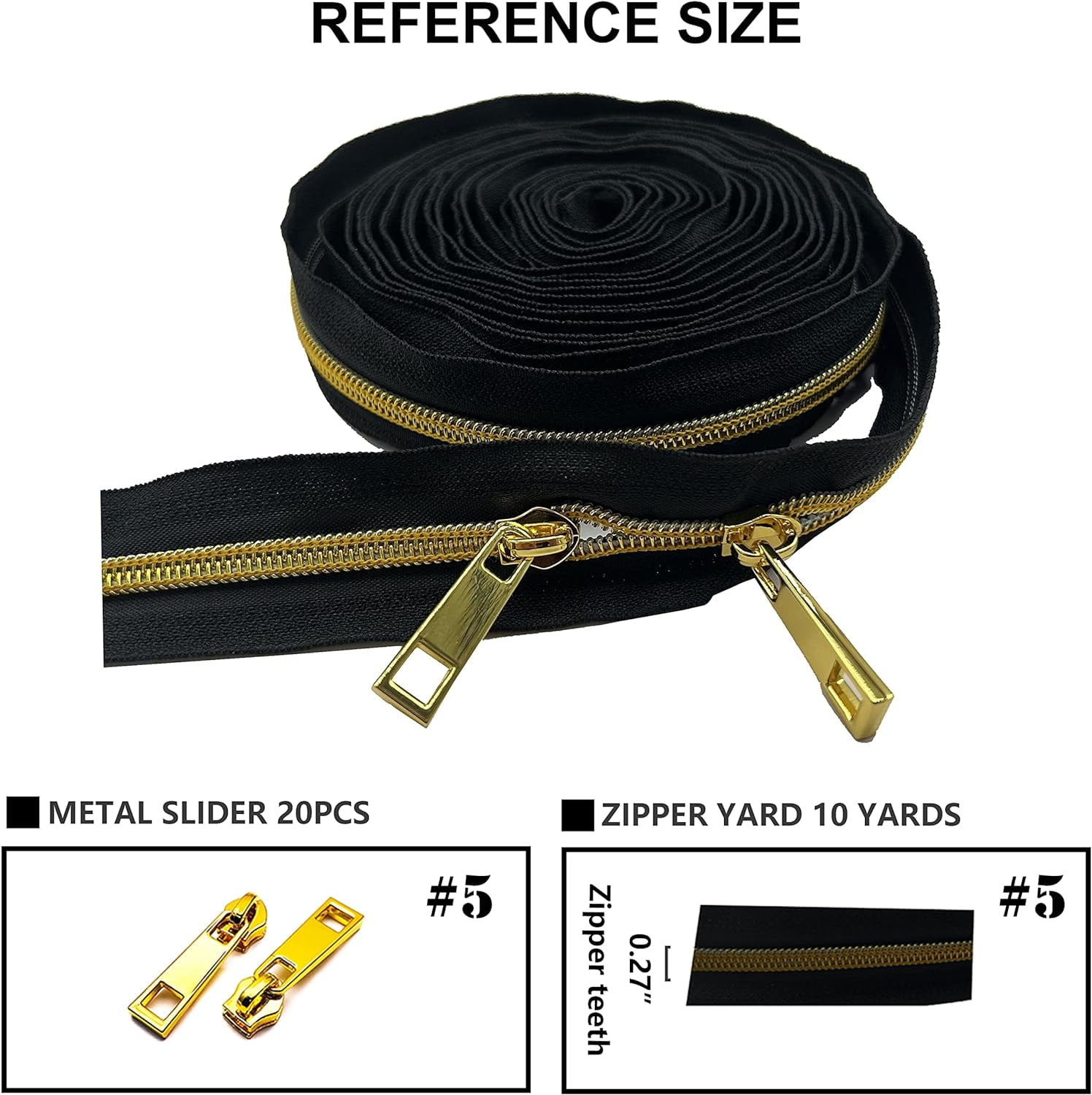 Hywei Hywei545 Goyunwell #5 Black Zipper Tape by The Yard Hywei Hywei545 Goyunwell #5 Black Zipper Tape by The Yard