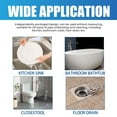thumbnail image 5 of ToyKingdee Drain Opener,Powerful Unclogging,Crystal lye, Sodium hydroxide, Unclog drains, Bathroom sinks, Kitchen sinks, Shower pipes, 5 of 9