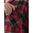 thumbnail image 5 of Wrangler Women's Flannel Button-Down Pajama Set, 2-Piece, Sizes S-4X, 5 of 20