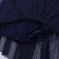 thumbnail image 5 of TTAO Girls Lyrical Gymnastics Skirted Leotards Glittery Camisole Dance Ballet Tutu Dress Dancewear Navy Blue 6, 5 of 7