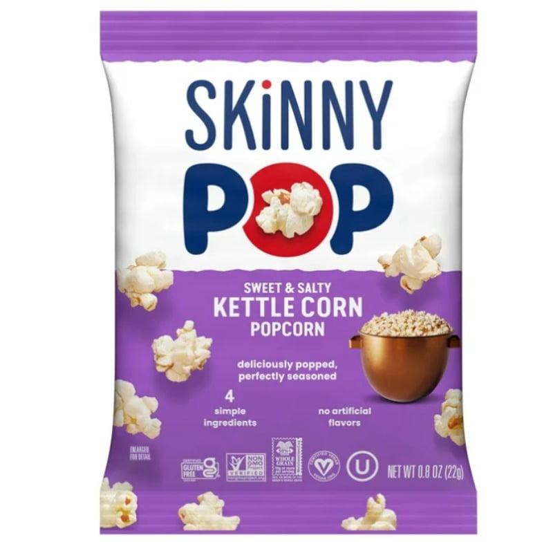 SkinnyPop Variety Snack Pack Popcorn, 0.5 oz., 36 pk.