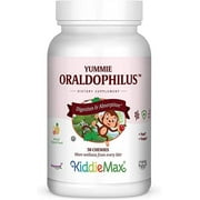 Maxi Health KiddieMax Children’s Chewable Probiotic – Tropical Flavor – 50 Tablets – Gluten Free – Kosher