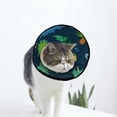 thumbnail image 1 of Dinosaur Colorful Soft Cat Dog Recovery Collar Adjustable Cat Cone Wound Healing Protective After Surgery for Dogs Cone Collar, 1 of 7