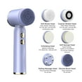 thumbnail image 3 of Momihoom Electric Facial Cleansing Brush,Face Cleansing Brush, Waterproof face Scrubber for Exfoliating, Deep Cleansing,Massaging, 3 of 5