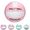 Pink, variant on PLPPYFS Volleyball, Super Soft Volleyball Beach Volleyball Official Size 5 for Outdoor, Indoor, Pool, Gym, Training Premium Volleyball Equipment Durability Stability Sports Ball