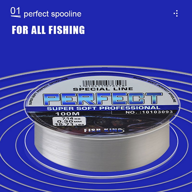 100m Fluorocarbon Fishing Line Quickly Wear Resistant Bite
