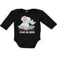 thumbnail image 3 of Inktastic I Love My Big Sister Cute Elephants with Moon and Stars Boys or Girls Long Sleeve Baby Bodysuit, 3 of 5