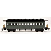Bachmann-1860 - 1880 Wood Coach - Ready to Run - Silver Series(R) -- Painted, Un