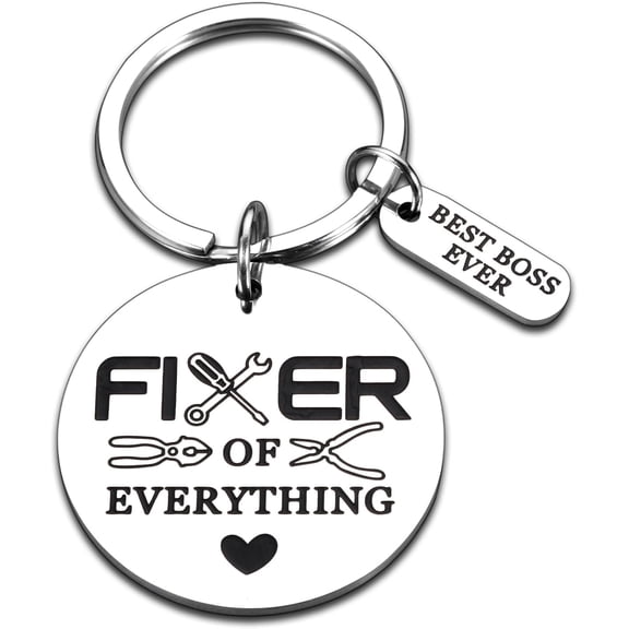 Best Boss Gifts Keychain, Boss Day Gifts for Women Men, Office Gag Gifts for Bosses, Boss Gifts Keychain for Women Men, Boss Lady Gifts for Women, Retirement Thank You Appreciation Gifts for Boss