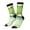 3 Black, variant on Frog Amanita Mushroom Crew Socks for Men & Women, Breathable Casual Athletic Ankle Socks
