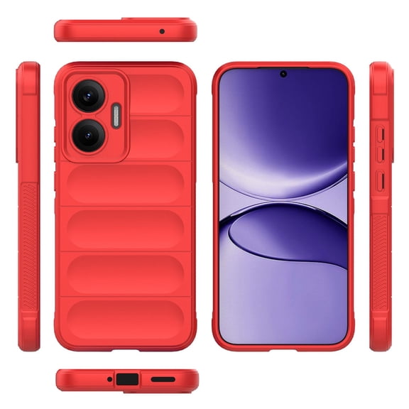 for iPhone 11 Case, Liquid Silicone Soft Gel Rubber Slim Cover with Microfiber Cloth Lining Cushion Shockproof Full Body Protective Case for iPhone 11,Red