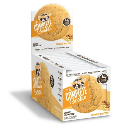 Lenny and Larry's The Complete Cookie, Peanut Butter, 16g Protein, 12 (Best Lenny And Larry Cookie Flavor)